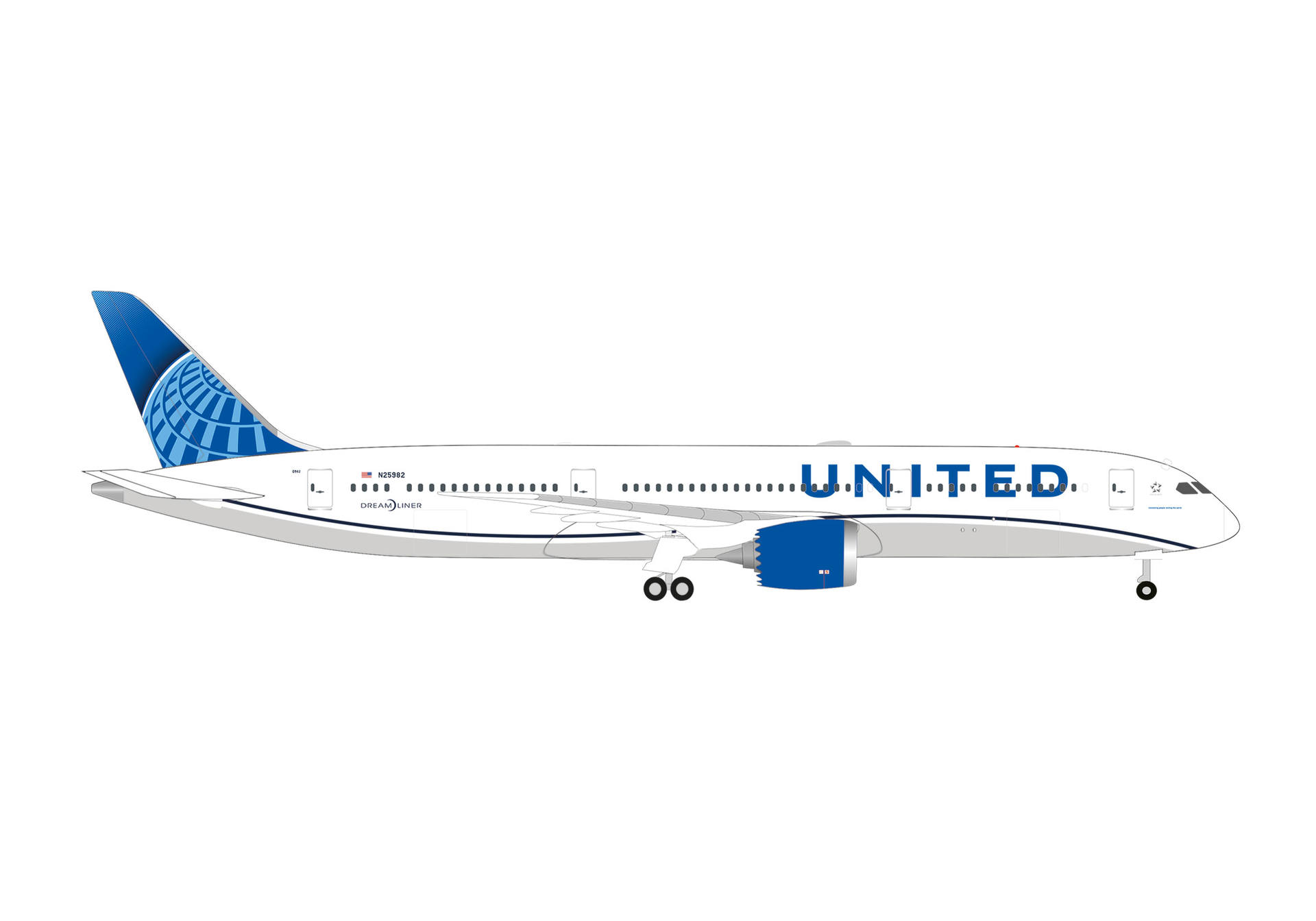 United Airlines Boeing 787-9 Dreamliner - N25982