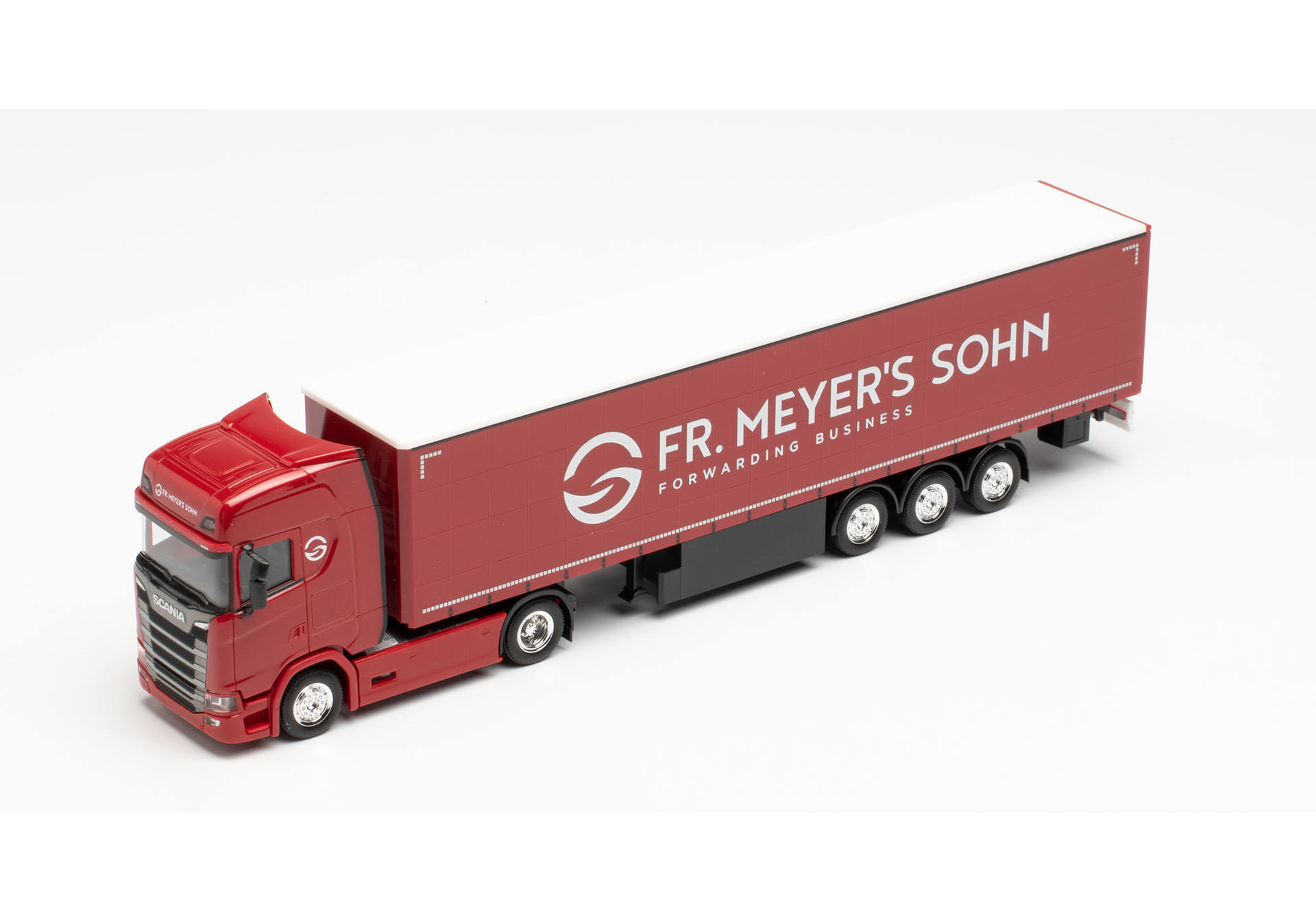 Scania CS20 HD Gardinenplanensattelzug "FR. MEYERS SOHN"
