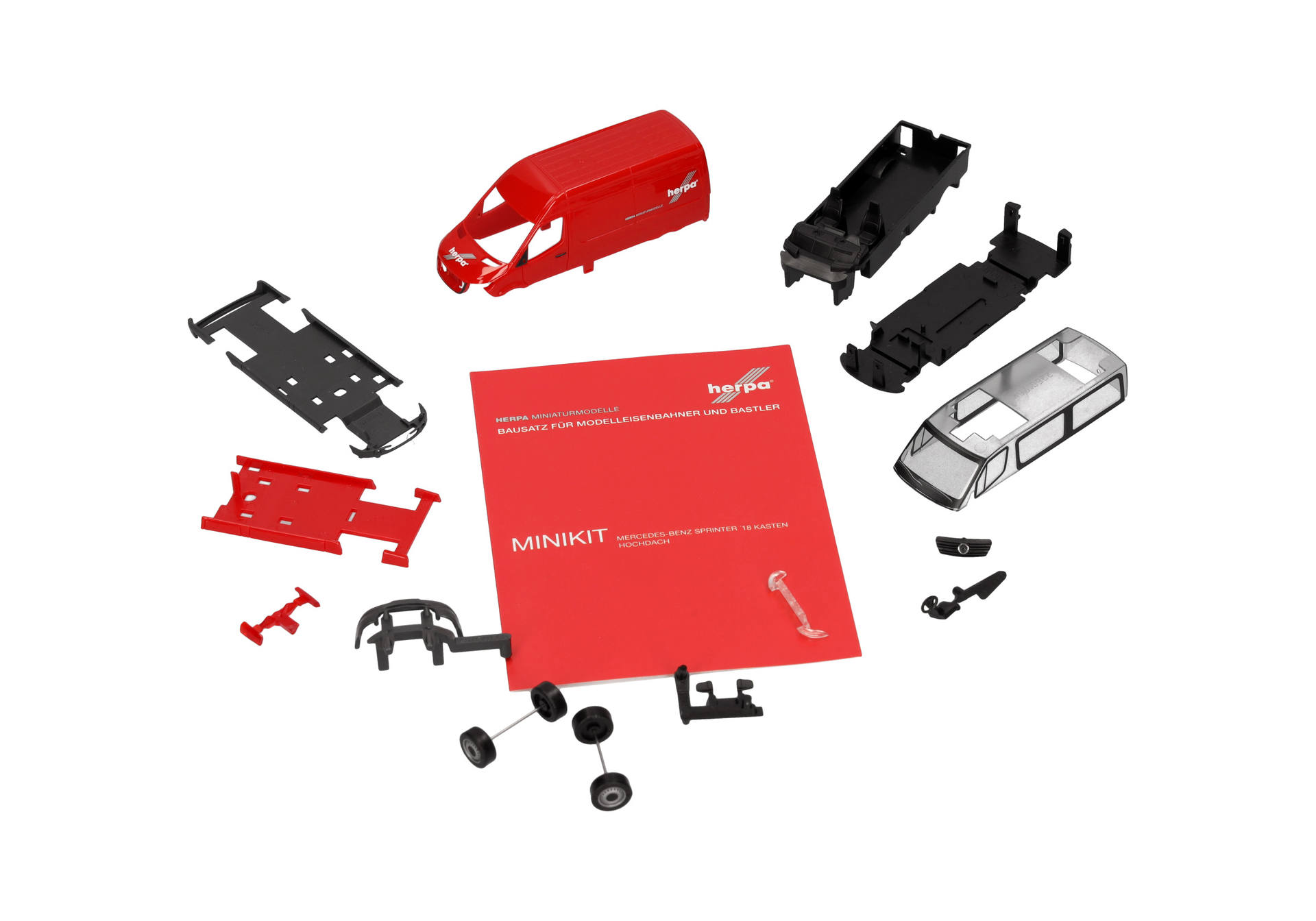 Herpa MiniKit: Mercedes-Benz Sprinter '18 Kasten Hochdach "Herpa"