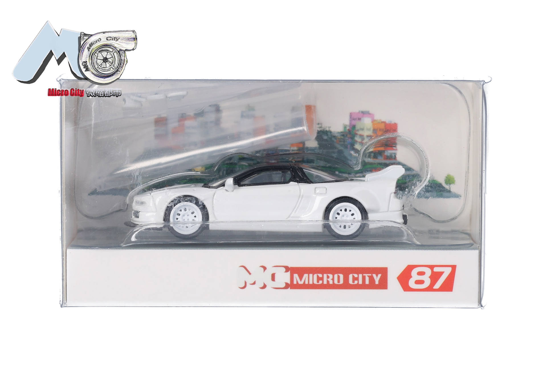 MicroCity: Honda NSX, white
