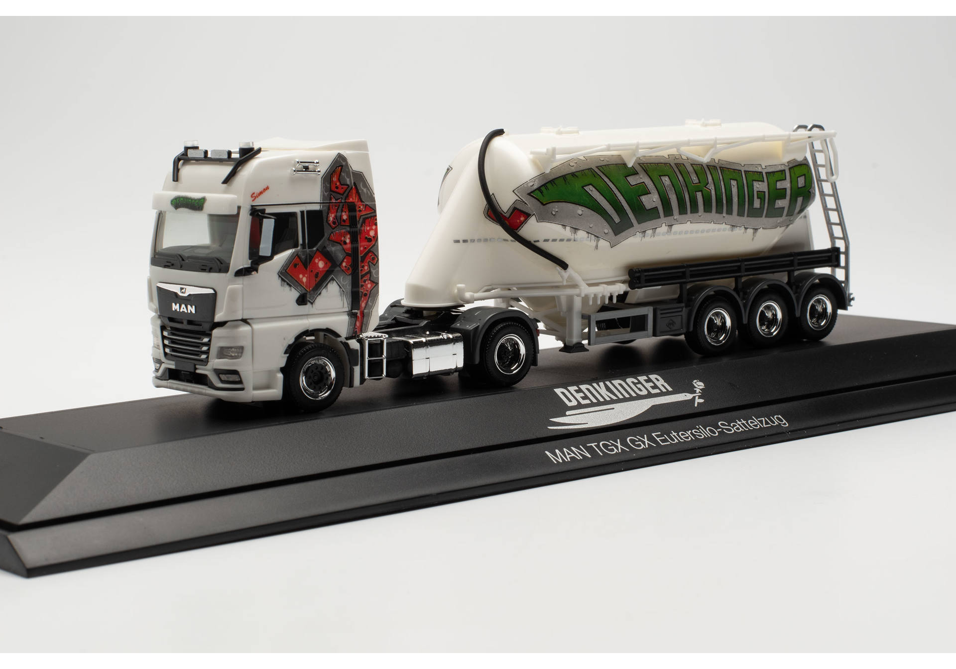 MAN TGX GX Eutersilo-Sattelzug / bulk semitrailer „Denkinger“ (Baden-Württemberg/Ehingen)