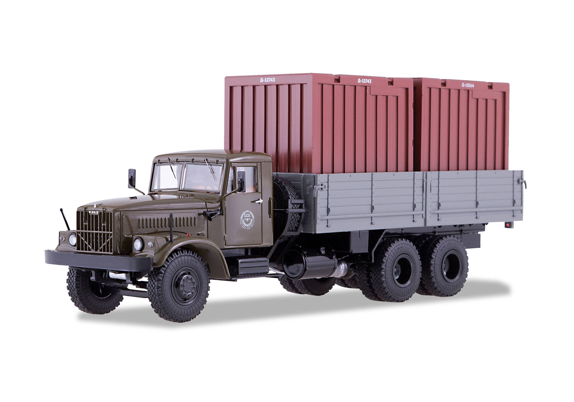 SSM: KRAZ-257B1 with containers