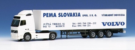Volvo FH 16 Eurocoffer-Sattelzug 2a/3a