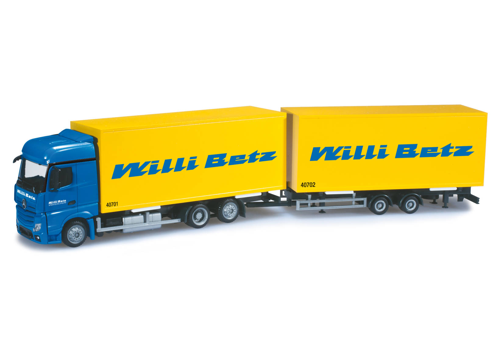 Mercedes-Benz Actros Bigspace volume bulk trailer "Willi Betz"