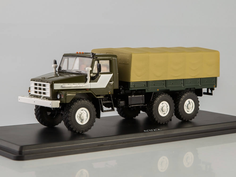 SSM: URAL-4322 flatbed army truck