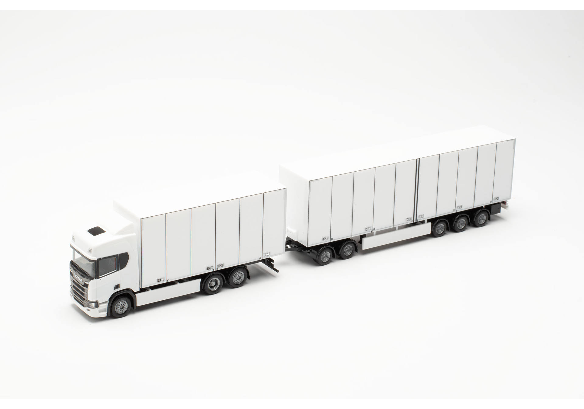 Scania CR 20 high roof Swedish combo, white