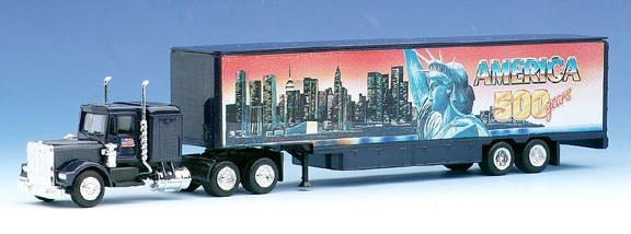 Kenworth Moving Van Koffer-Sattelzug 3a/2a 500 Jahre Amerika