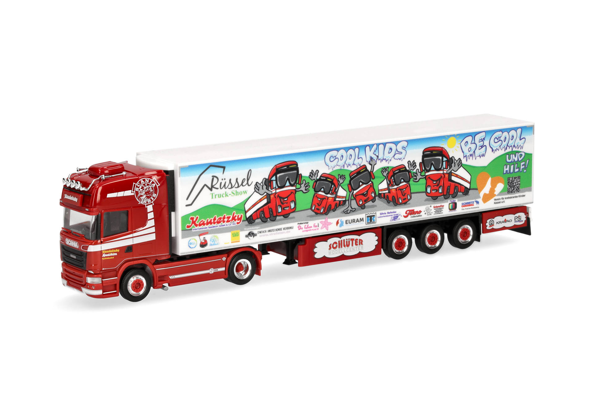 Scania R13 TL refrigerated box semitrailer "Kautetzky/Rüssel Truck-Show"
