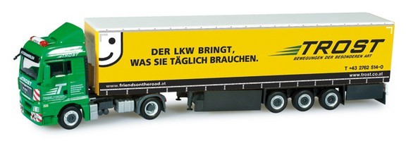 Man TGX XLX Curtain Planoa Train