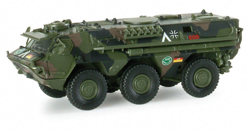 Armoured cargo carrier Fuchs ISAF