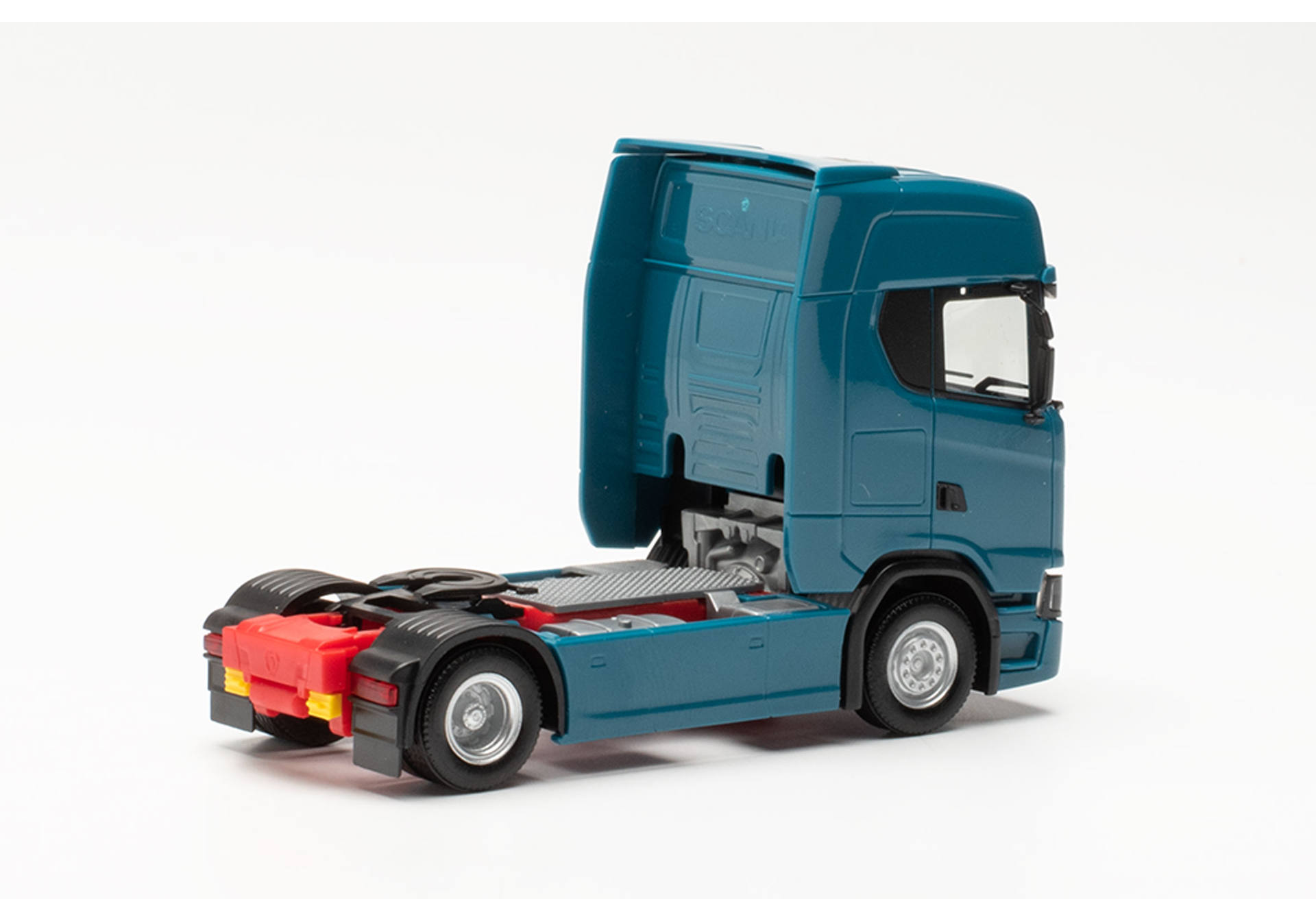 Herpa Scania Cs Hd Tractor Blue