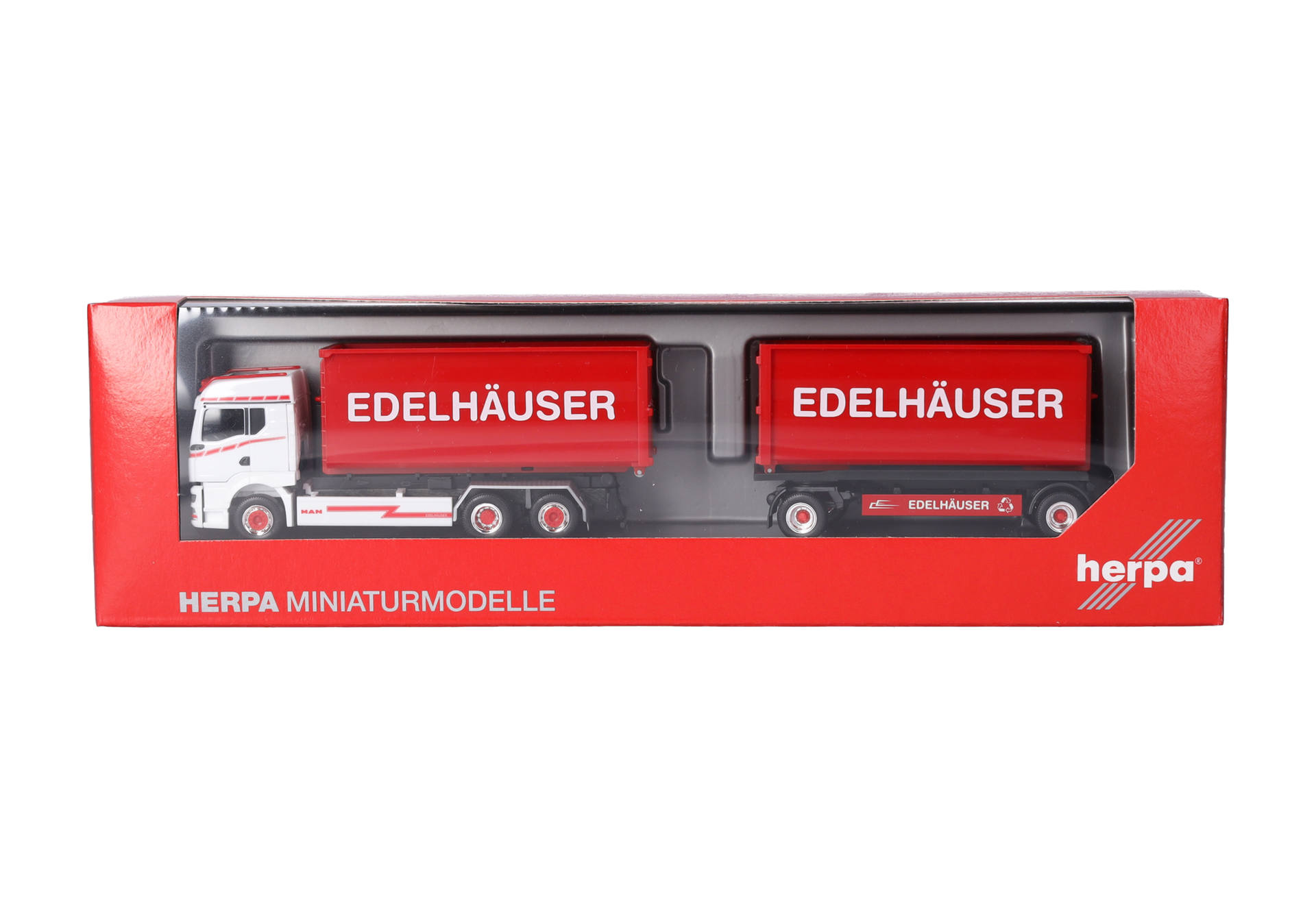 MAN TGS TM Abrollmulden-Hängerzug "Edelhäuser"