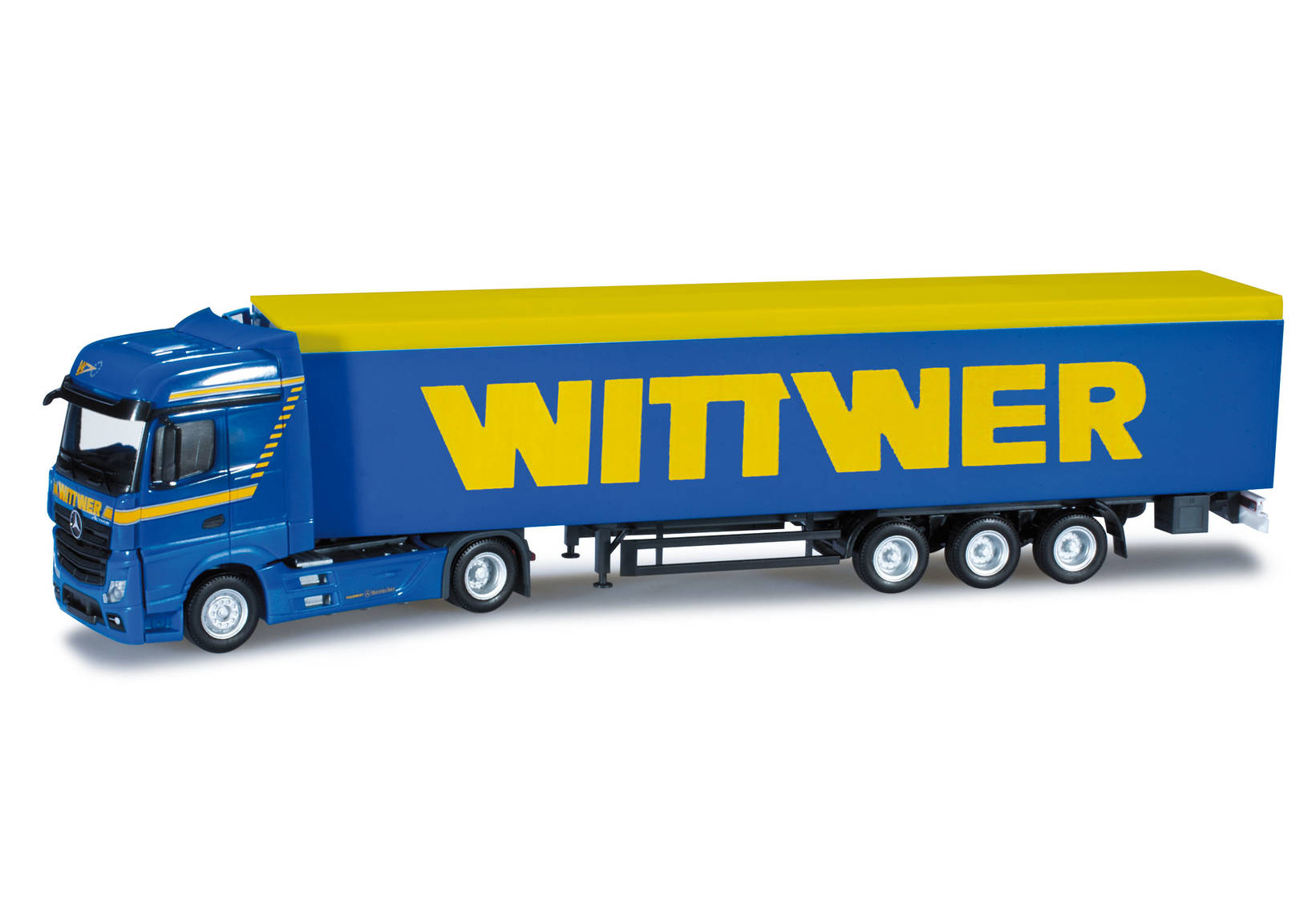 Mercedes-Benz Actros Bigspace Schubboden-Sattelzug "Wittwer"