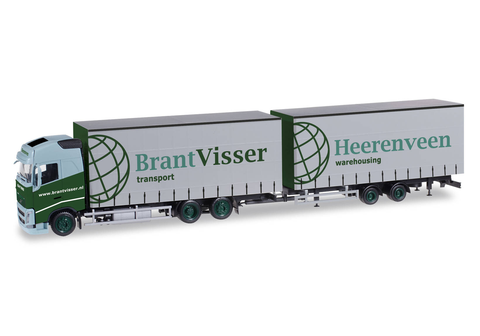 Volvo FH Gl. bulk volume trailer "Brant-Visser" (NL)