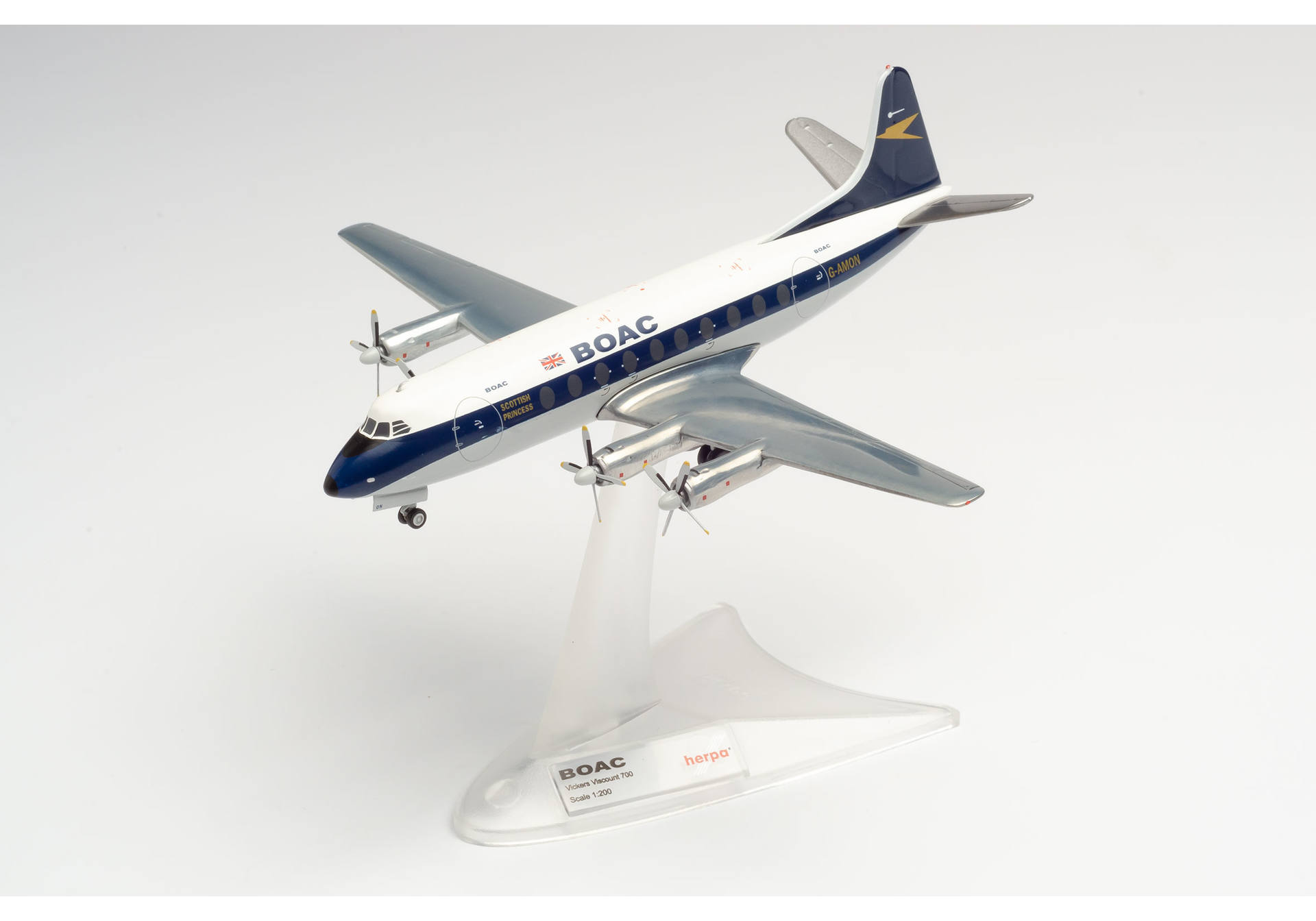BOAC Vickers Viscount 700 – "Scottish Princess"