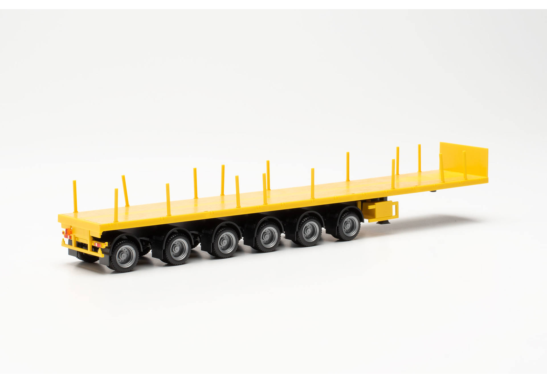 Nooteboom Ballasttrailer, traffic yellow