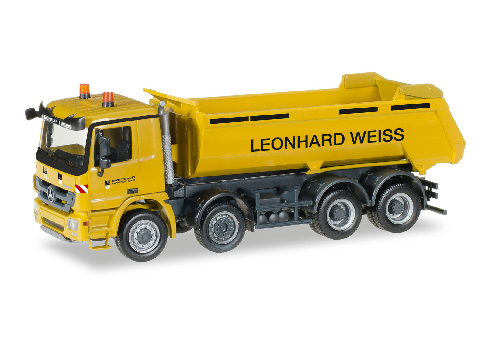 Mercedes-Benz Actros M 4-achs Rundmulden-LKW "Leonhard Weiss"
