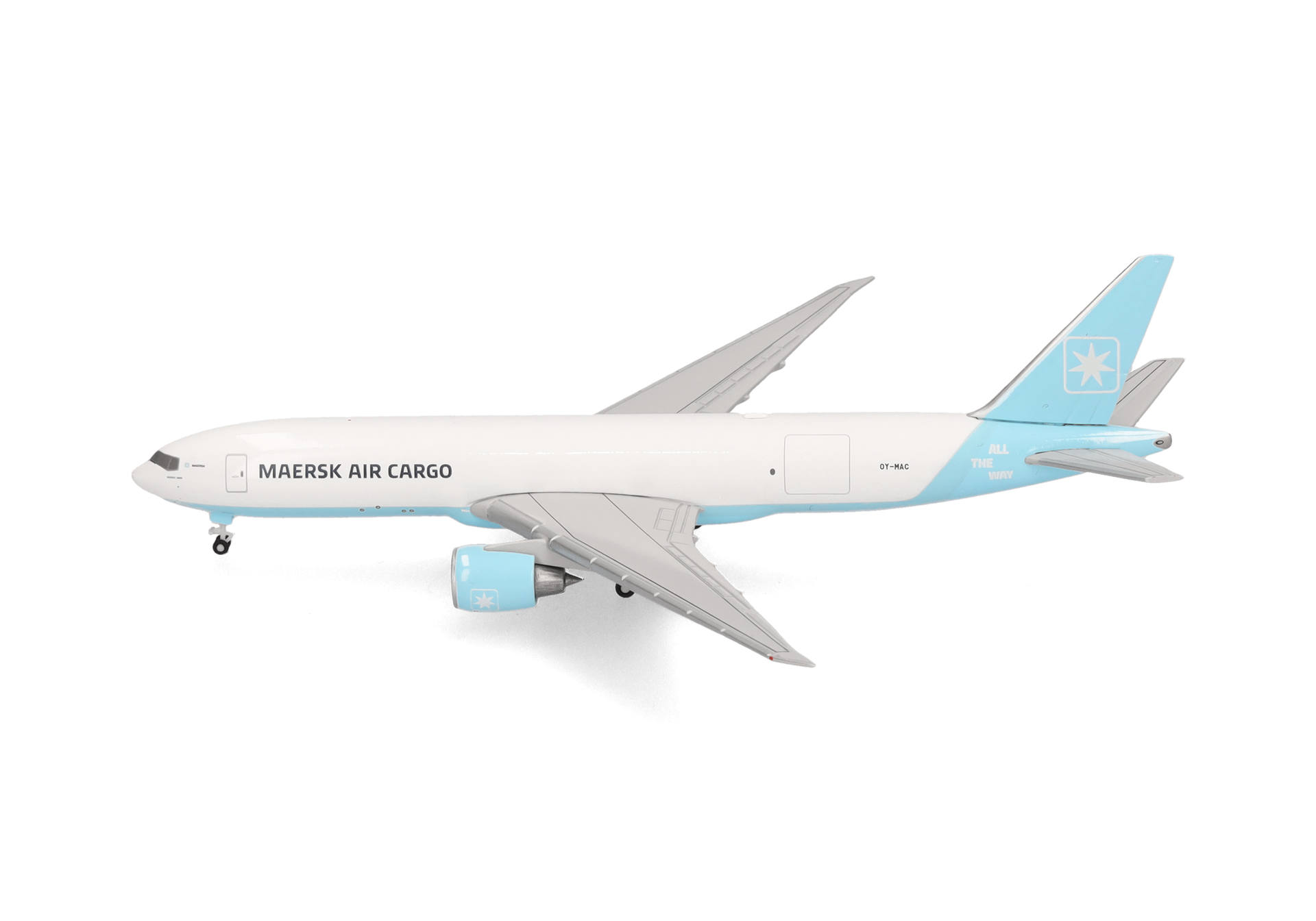 Maersk Air Cargo Boeing 777F - OY-MAC "Maersk Swan"