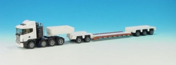 Scania 144 hl deep charging saddle train 4a/5a