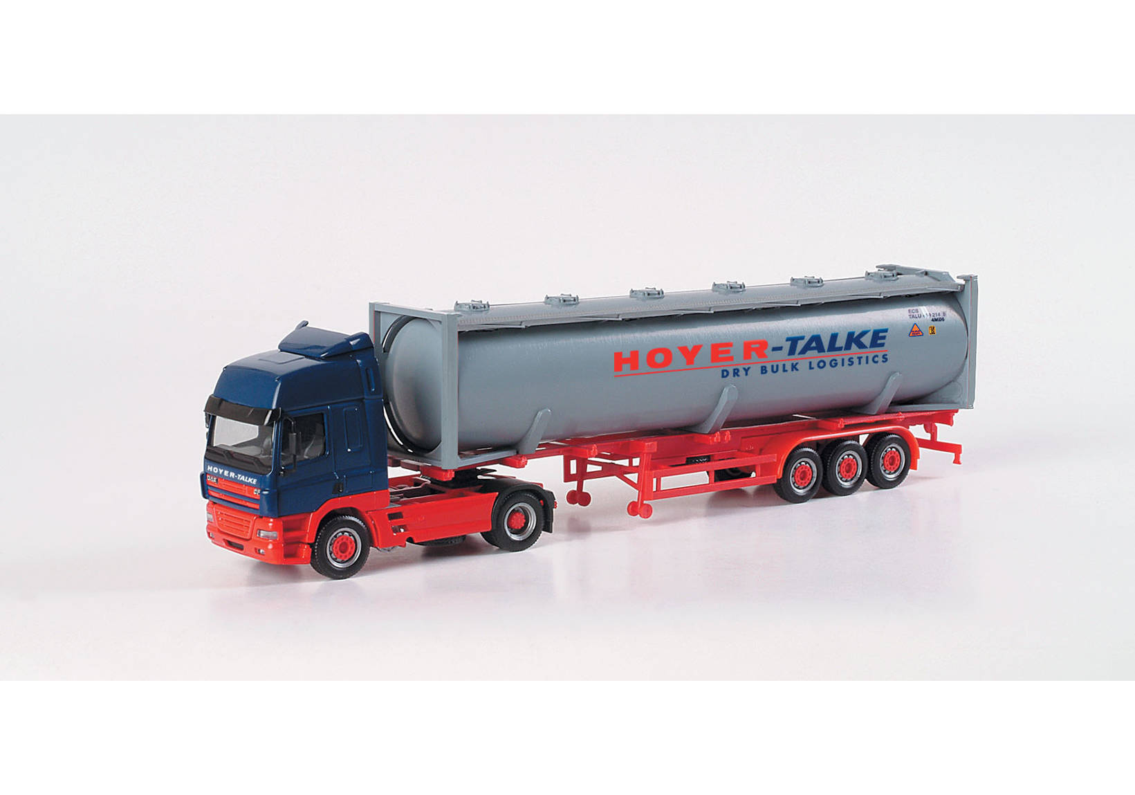 DAF CF Drucksilocontainer-Sattelzug "Hoyer-Talke"