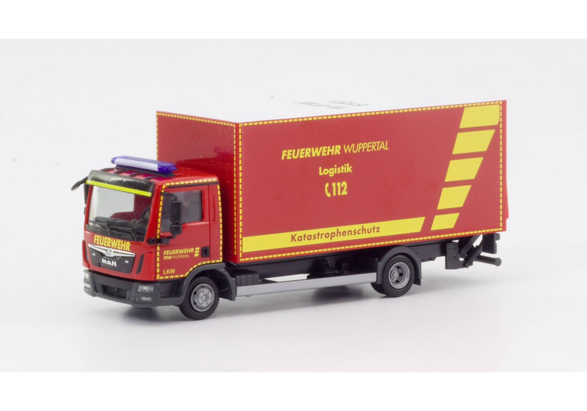 MAN TGL Euro6 Koffer-LKW mit Ladebordwand "Feuerwehr Wuppertal"