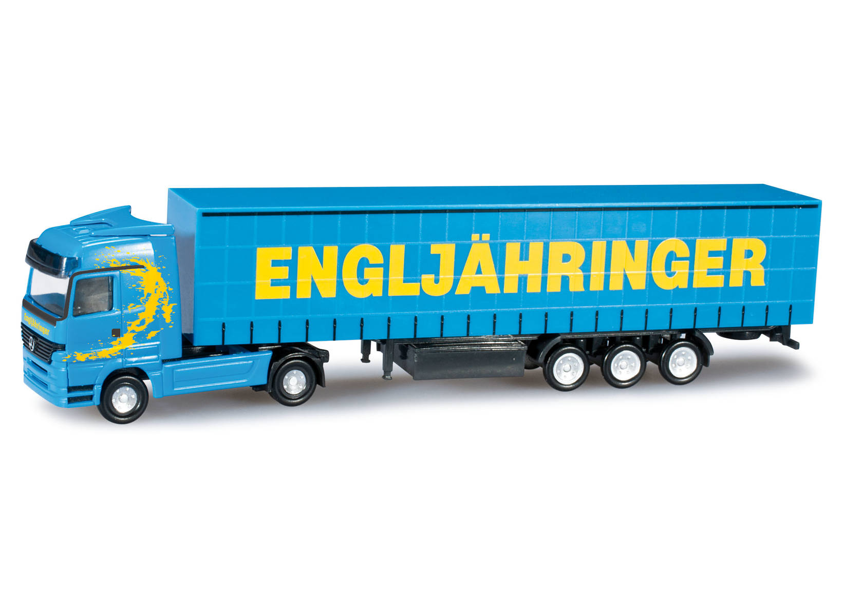 Mercedes-Benz Actros LH Gardinenplanen-Sattelzug "Engljähringer" (A)