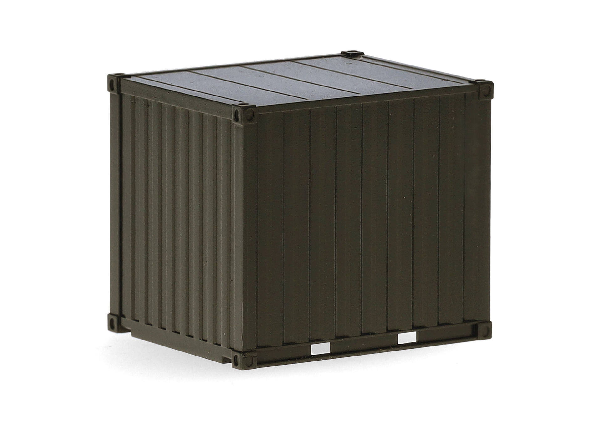 2x 10ft Container "Heer" (army), brown grey (undecorated)