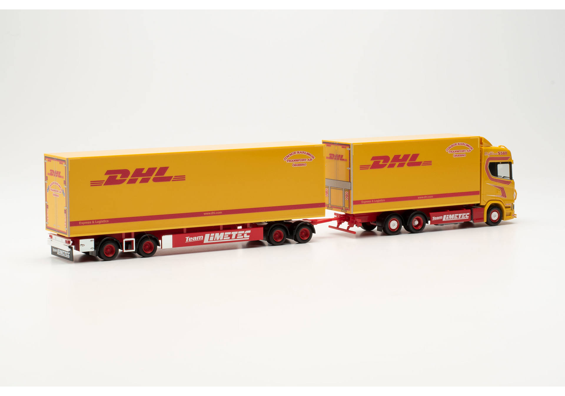Scania CS 20 high roof Swedish combo „Jimmy Karlsson / DHL"