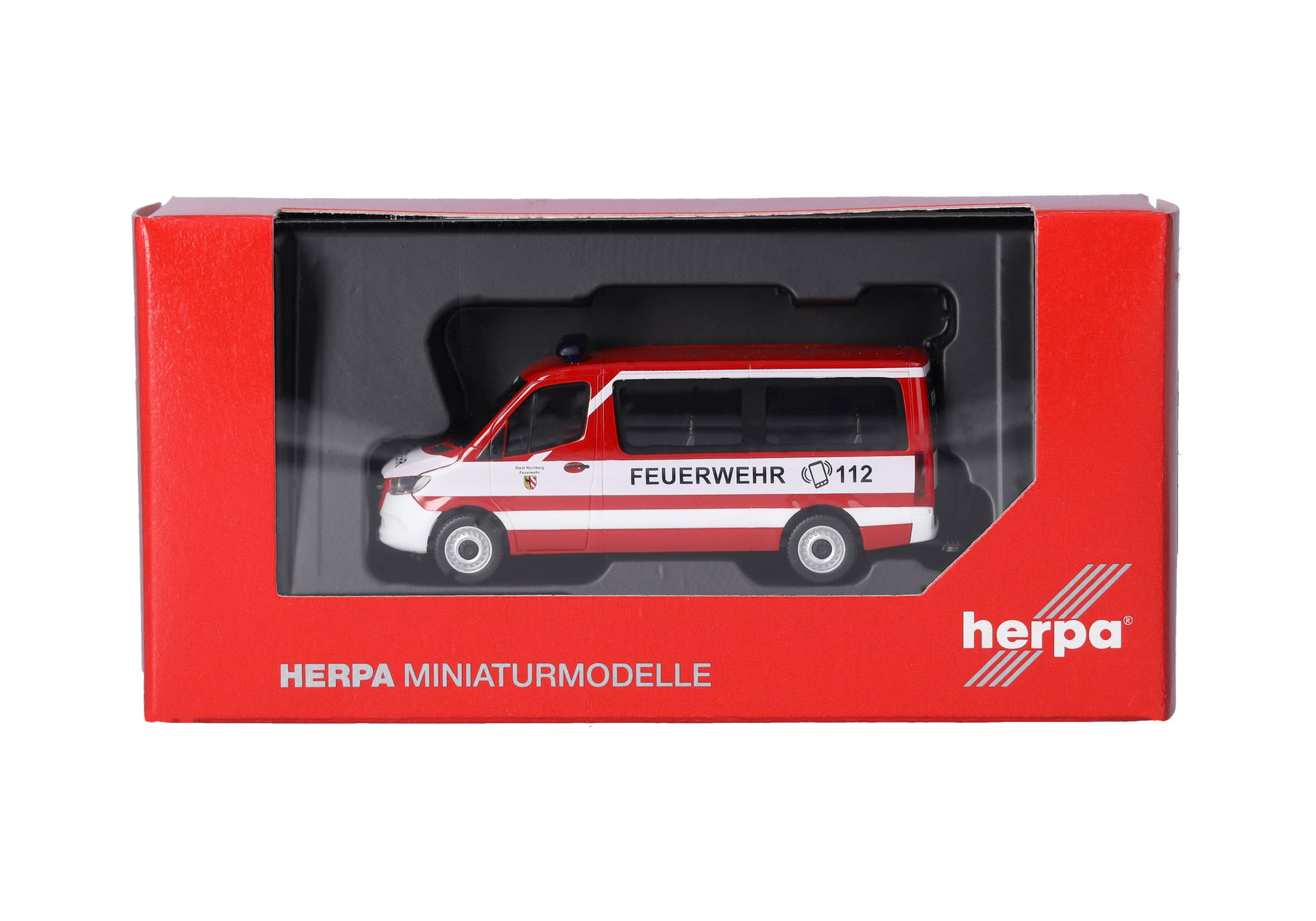 notruf, Kastenwagen, rotweiß, Feuerwehr, Miniaturmodell