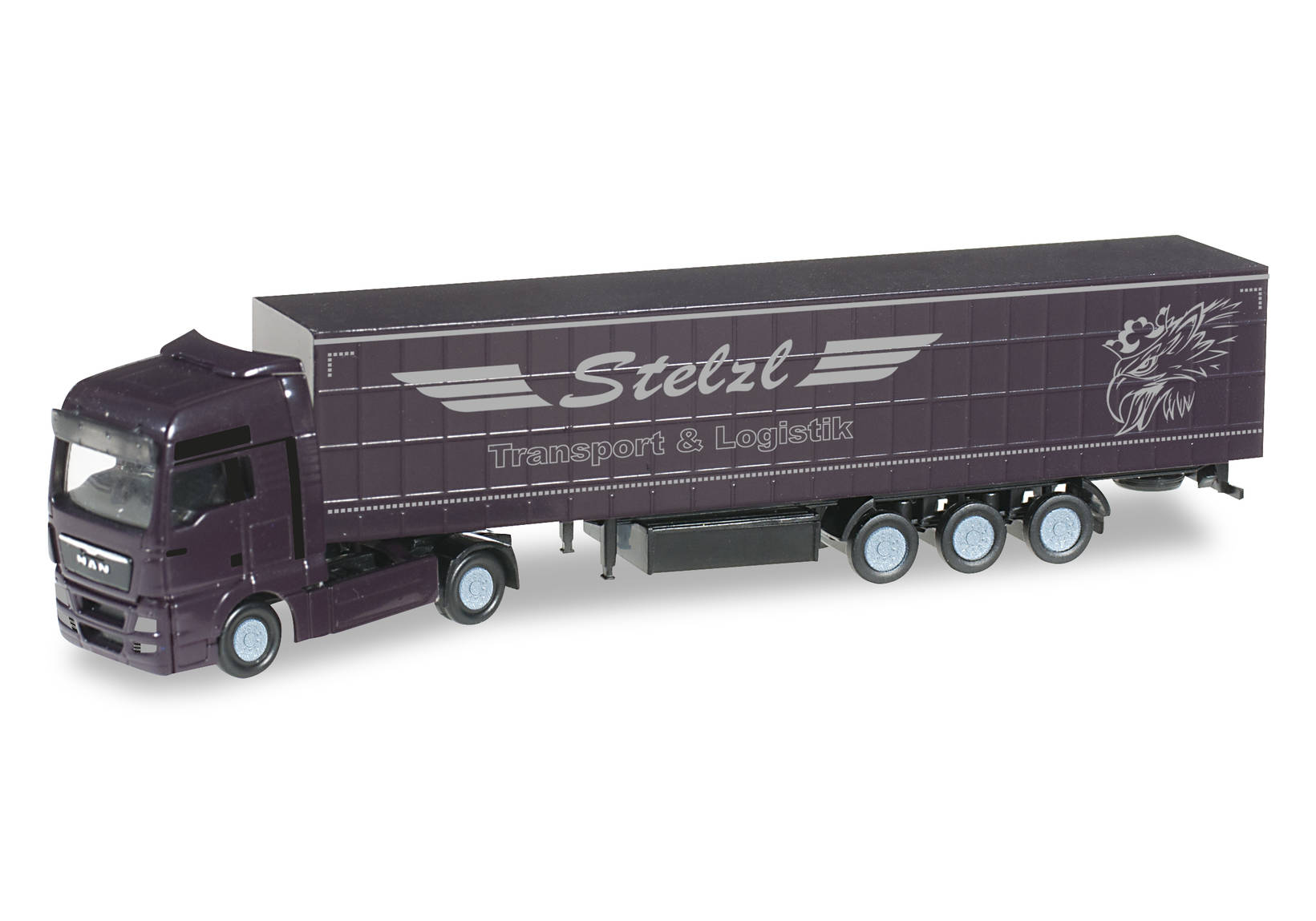 MAN TGX XXL curtain canvas semitrailer "Stelzl"