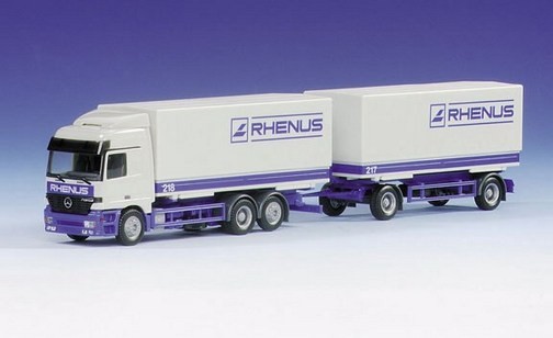 Mercedes-Benz Actros L Exchange platform/Plan hanger train 3A/2A