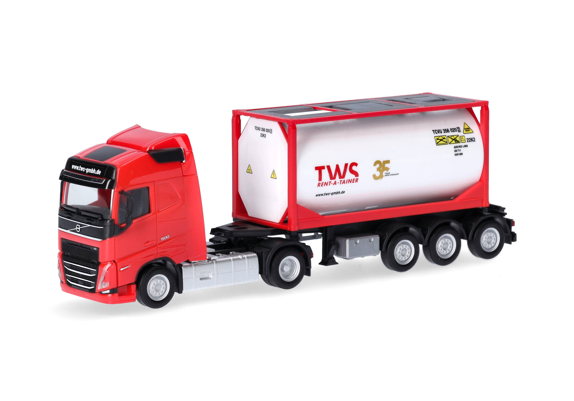 Volvo FH GL 2020 Tankcontainer semitrailer "TWS"