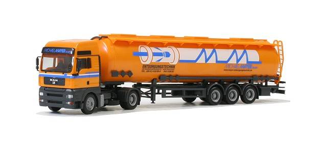 MAN TGA XXL jumbo tank semitrailer "Mayer"