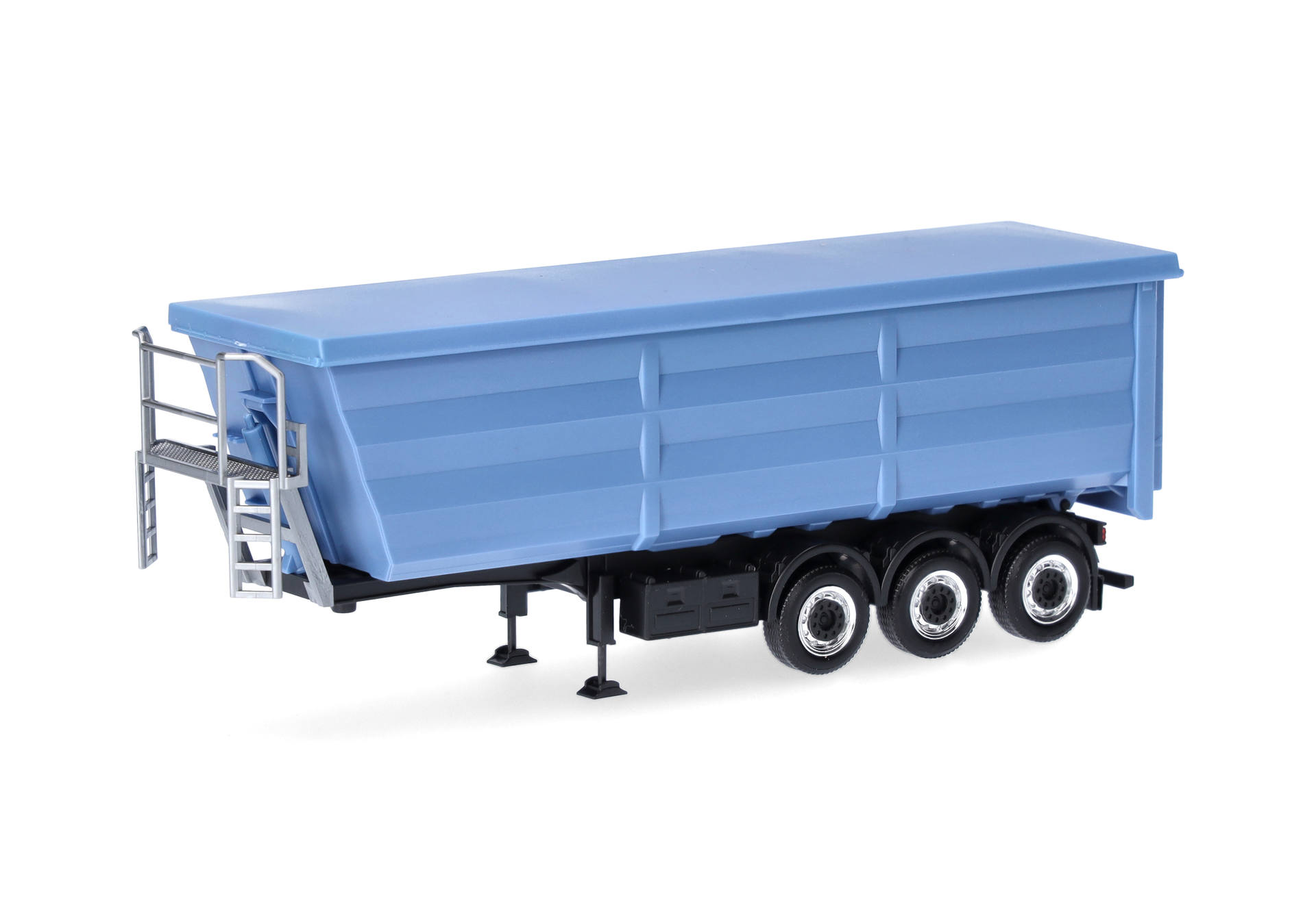 Stöffelliner dump semitrailer 3axles, fairy blue