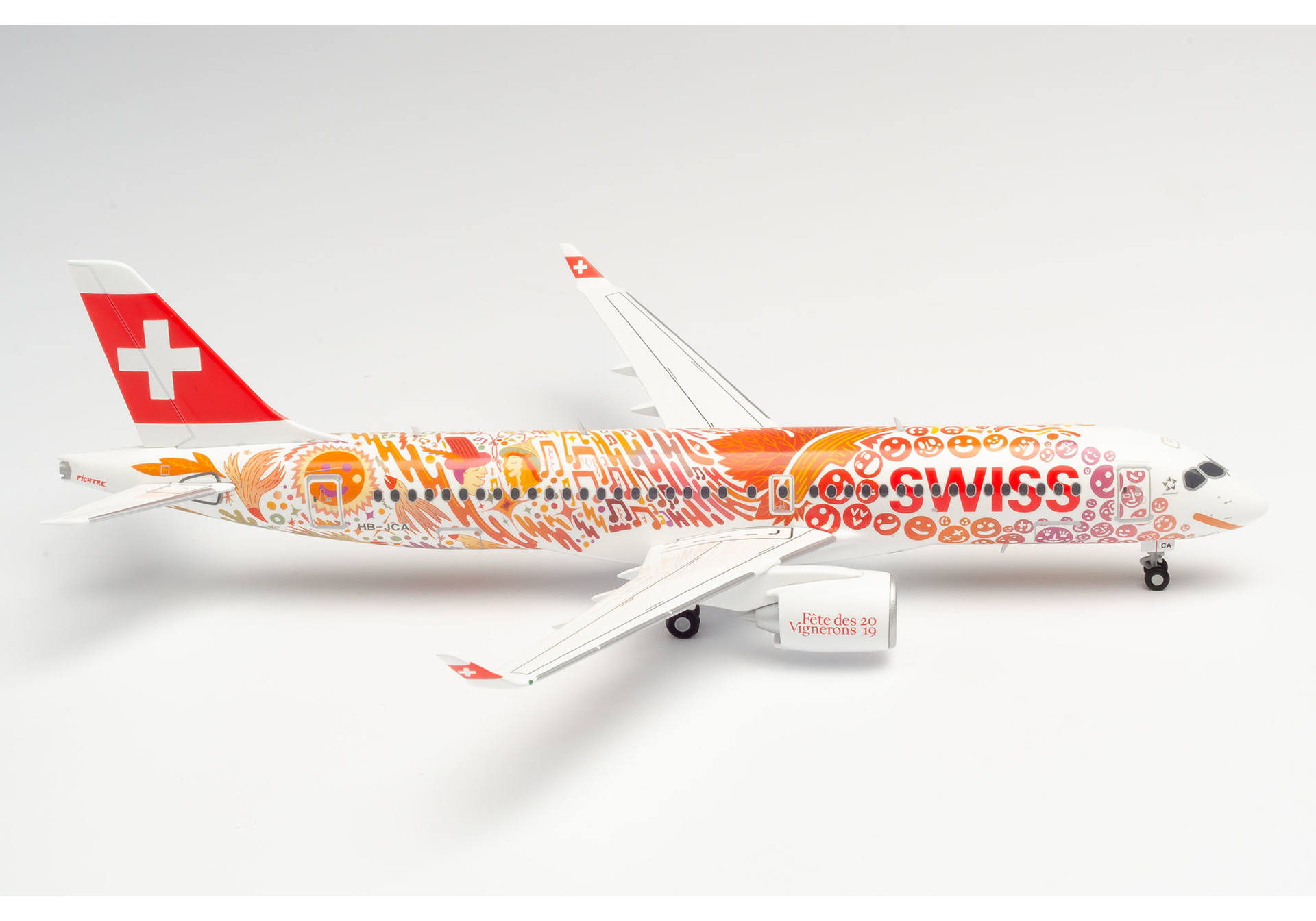 Swiss International Air Lines A220-300 "Fête des Vignerons"