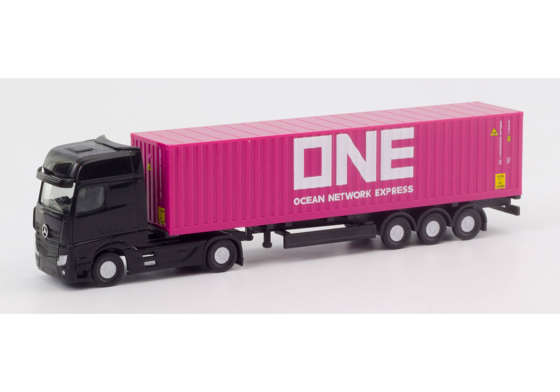 Mercedes-Benz Actros Gigaspace Container-Sattelzug "ONE"