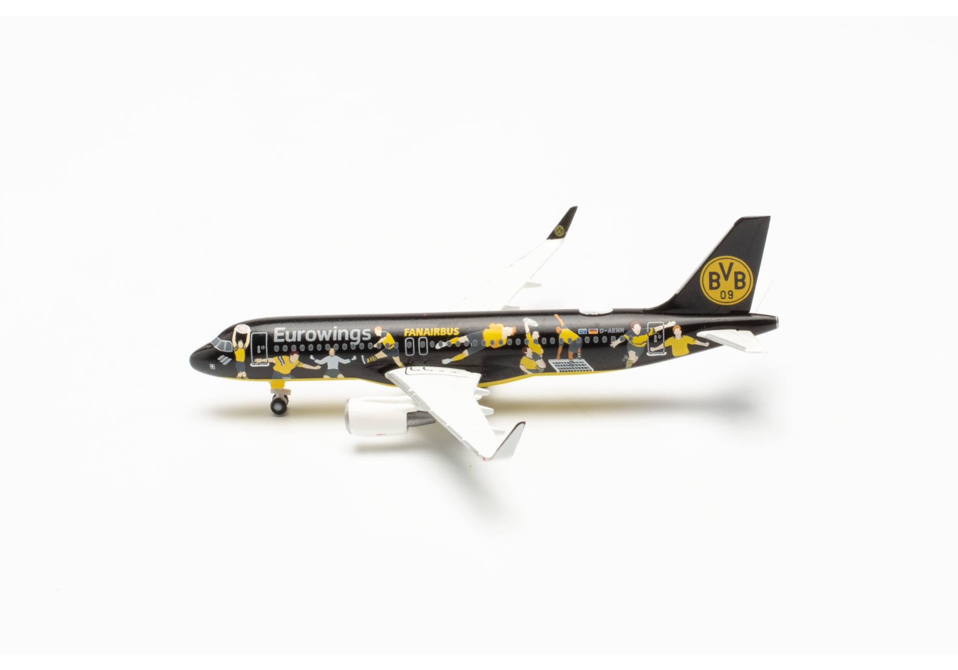 Eurowings Airbus A320 "BVB Fanairbus" - D-AEWM