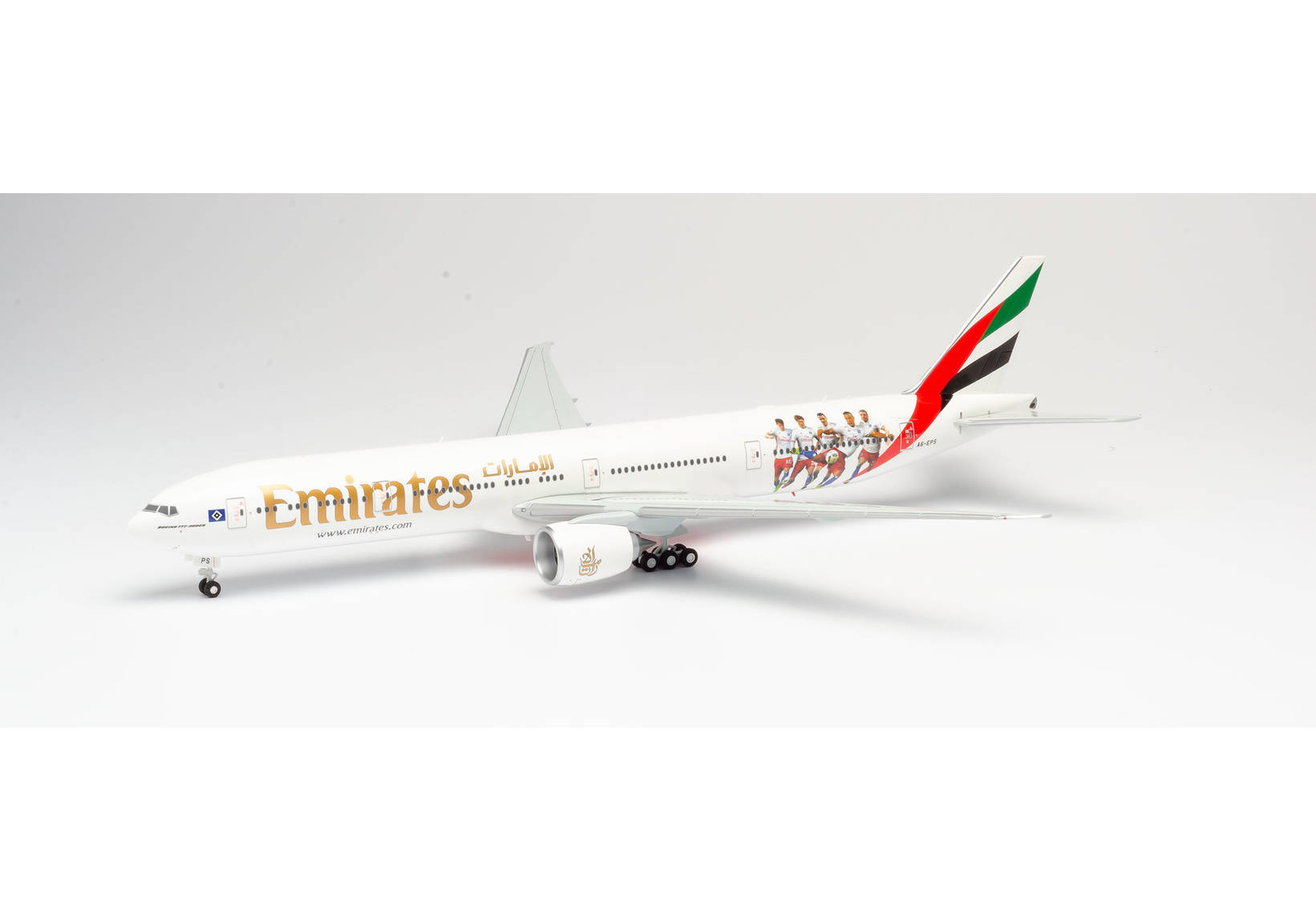 Emirates Boeing 777-300ER "Hamburger SV"
