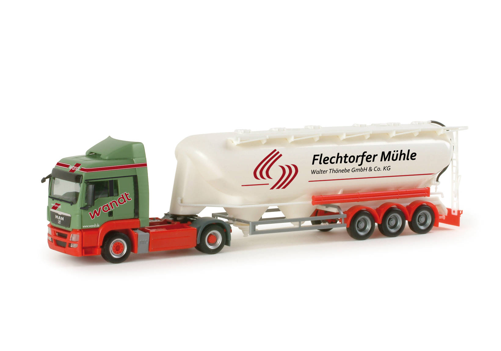 MAN TGS LX Silo-Sattelzug "Wandt / Flechtorfer Mühle"