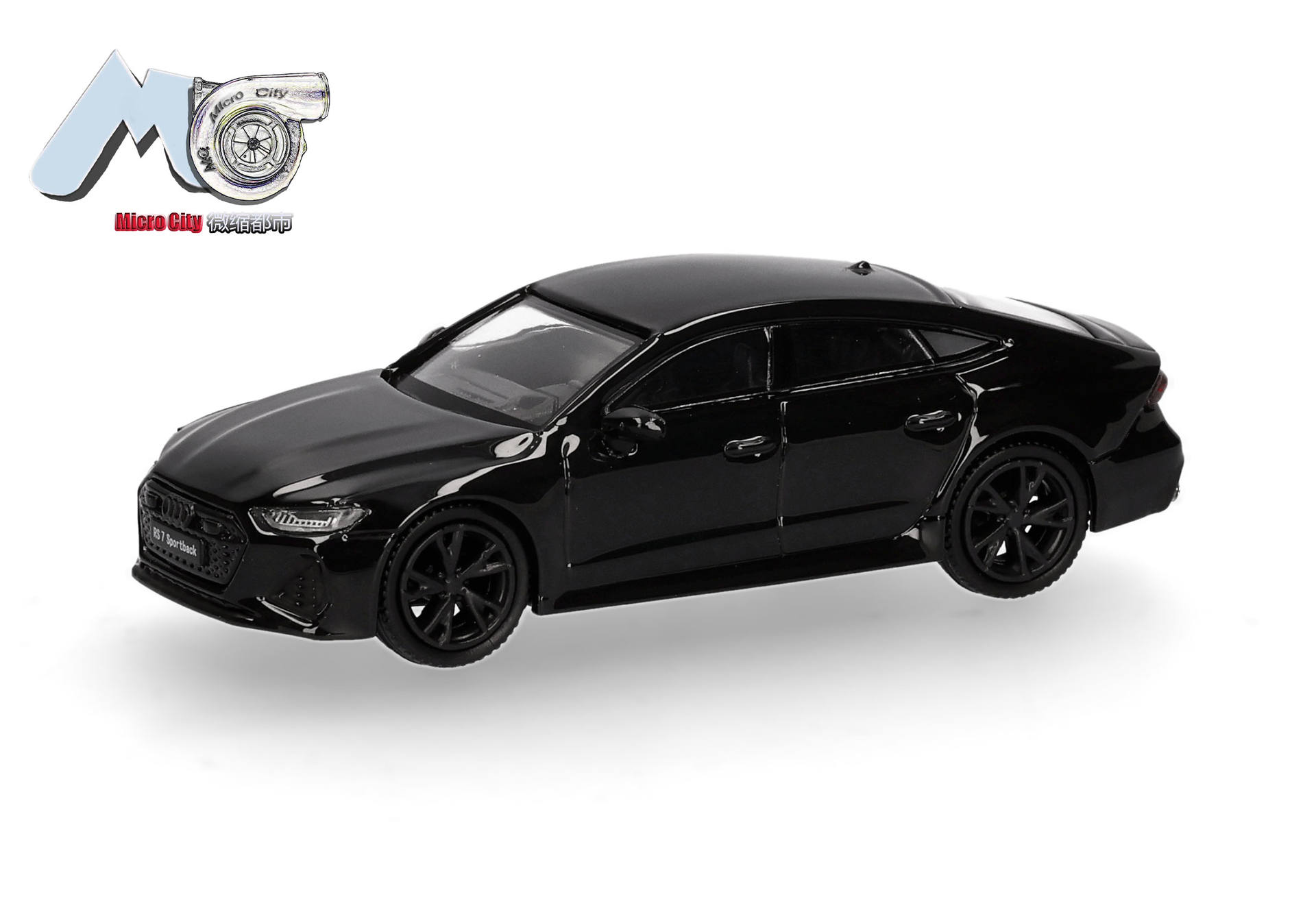 MicroCity: Audi RS7, schwarz