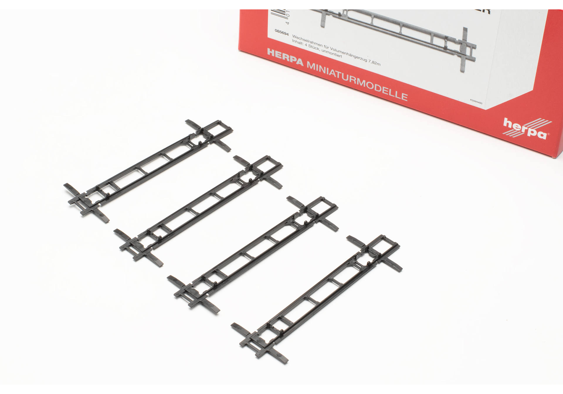 Interchangeable frame for volume trailer 7,82m (4 pieces)