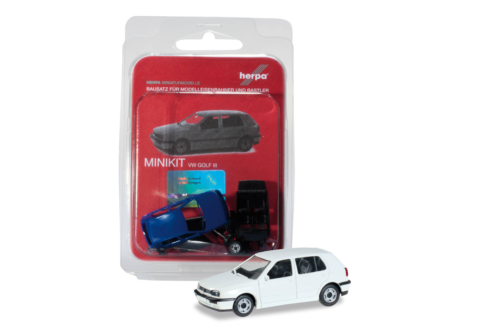 Herpa MiniKit: VW Golf III, white