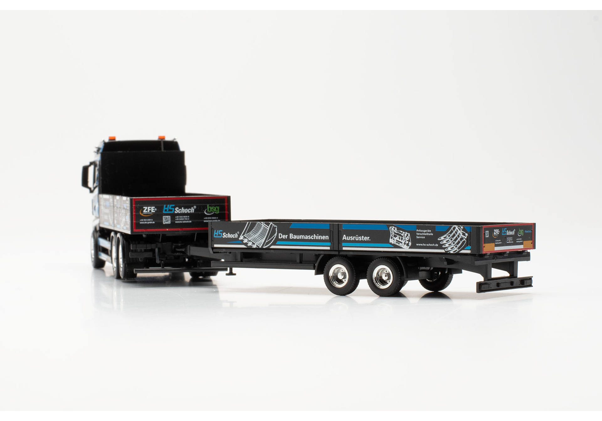 MAN TGX GM Tandempritschen-Hängerzug HS Schoch