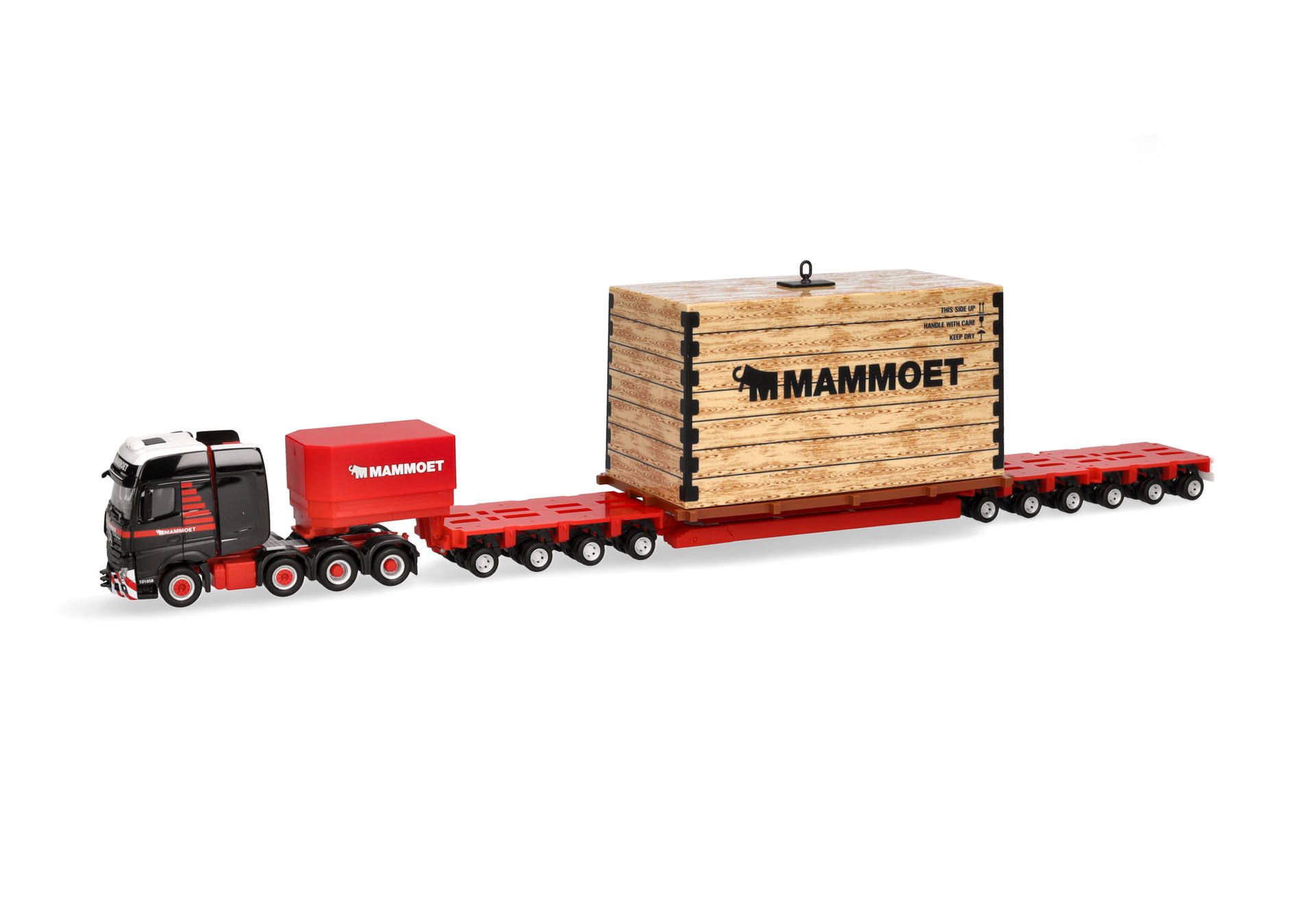 Headache Rack 1:87 1:87 HO Maßstab 3D-gedrucktes Schwerlast Sattelzug Kopfschmerzgestell Von 802customz - Grau, Aus Harz 3D Gedruckt Modell LKW