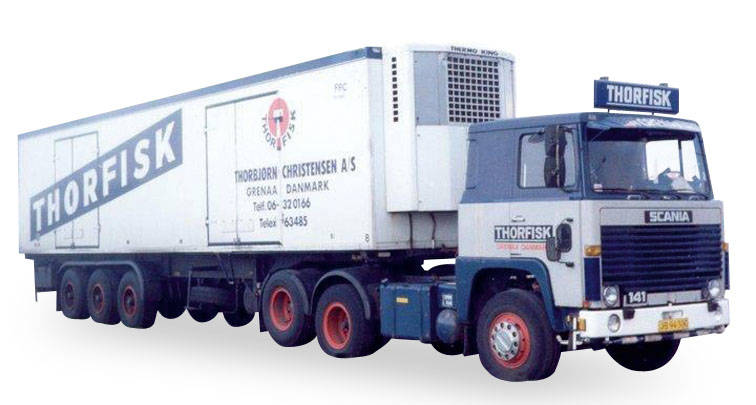 Herpa Scania 141 refrigerated semitrailer 