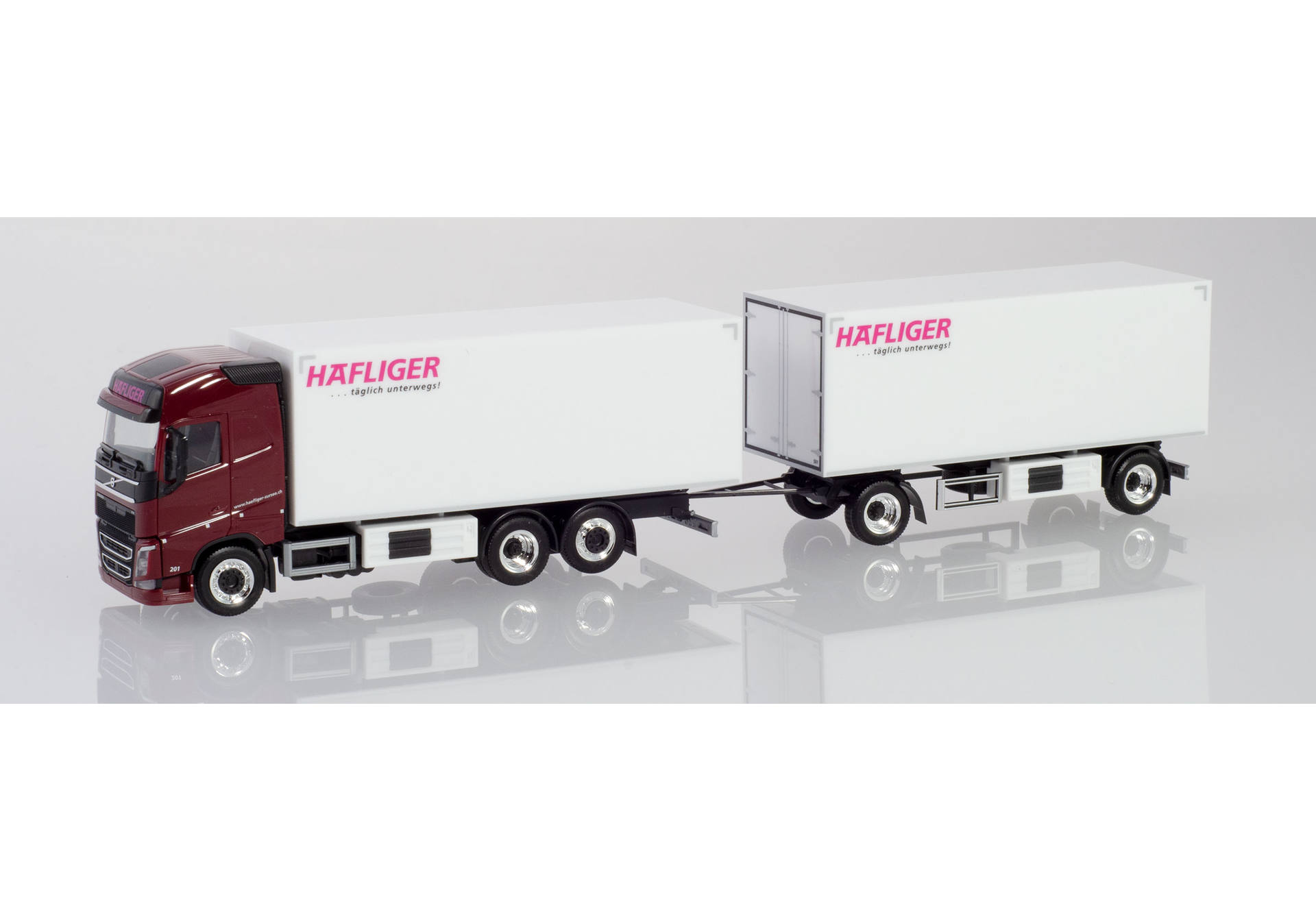 Herpa - 084154 - Volvo Fh Gl Xl Cabine Avec Déflecteur Du Vent Et Spoiler Du Toit - 2 Pièces