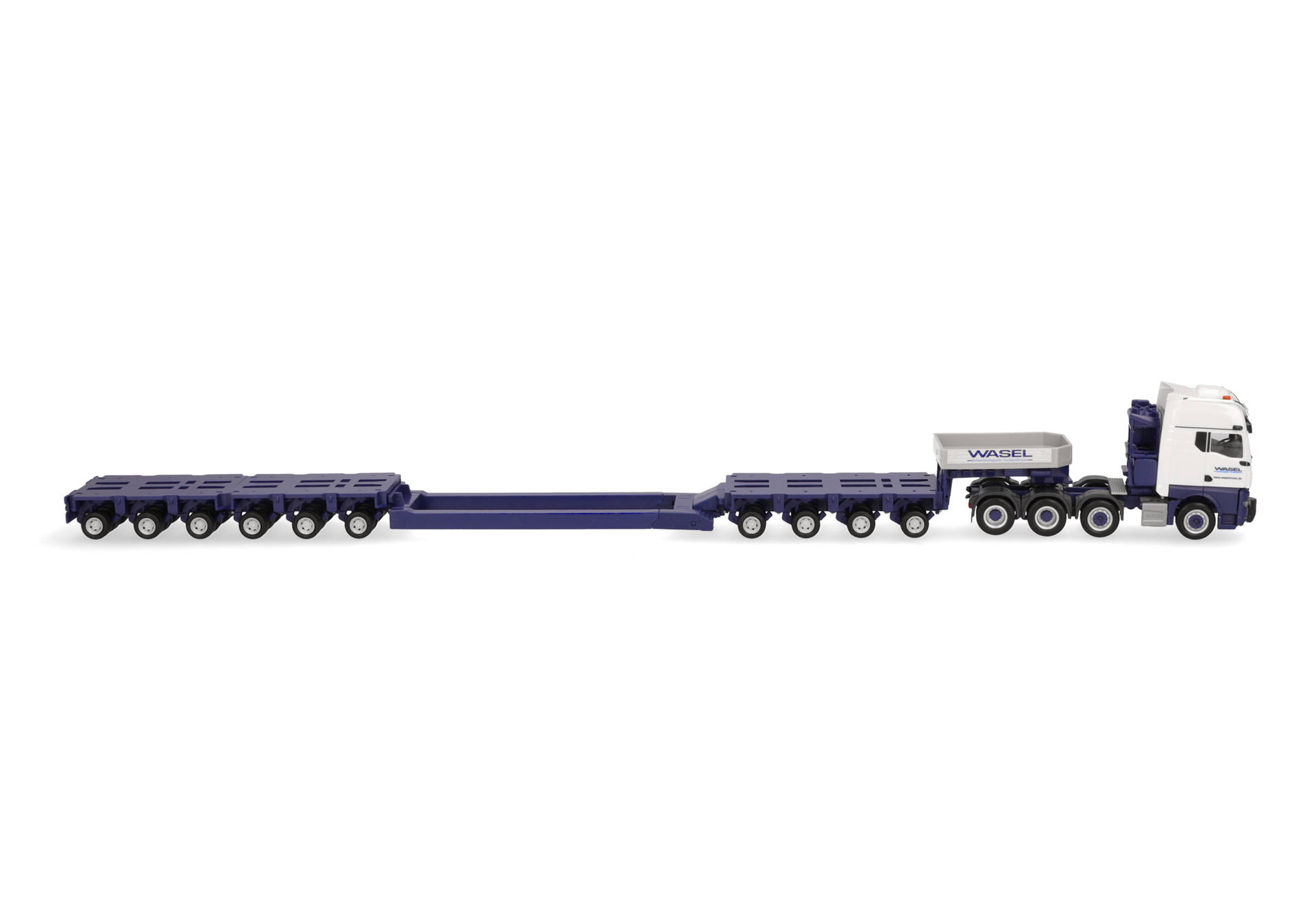 Camion MAN TGX GX Avec Plateau Wasel - Herpa 1/87 (neuf)