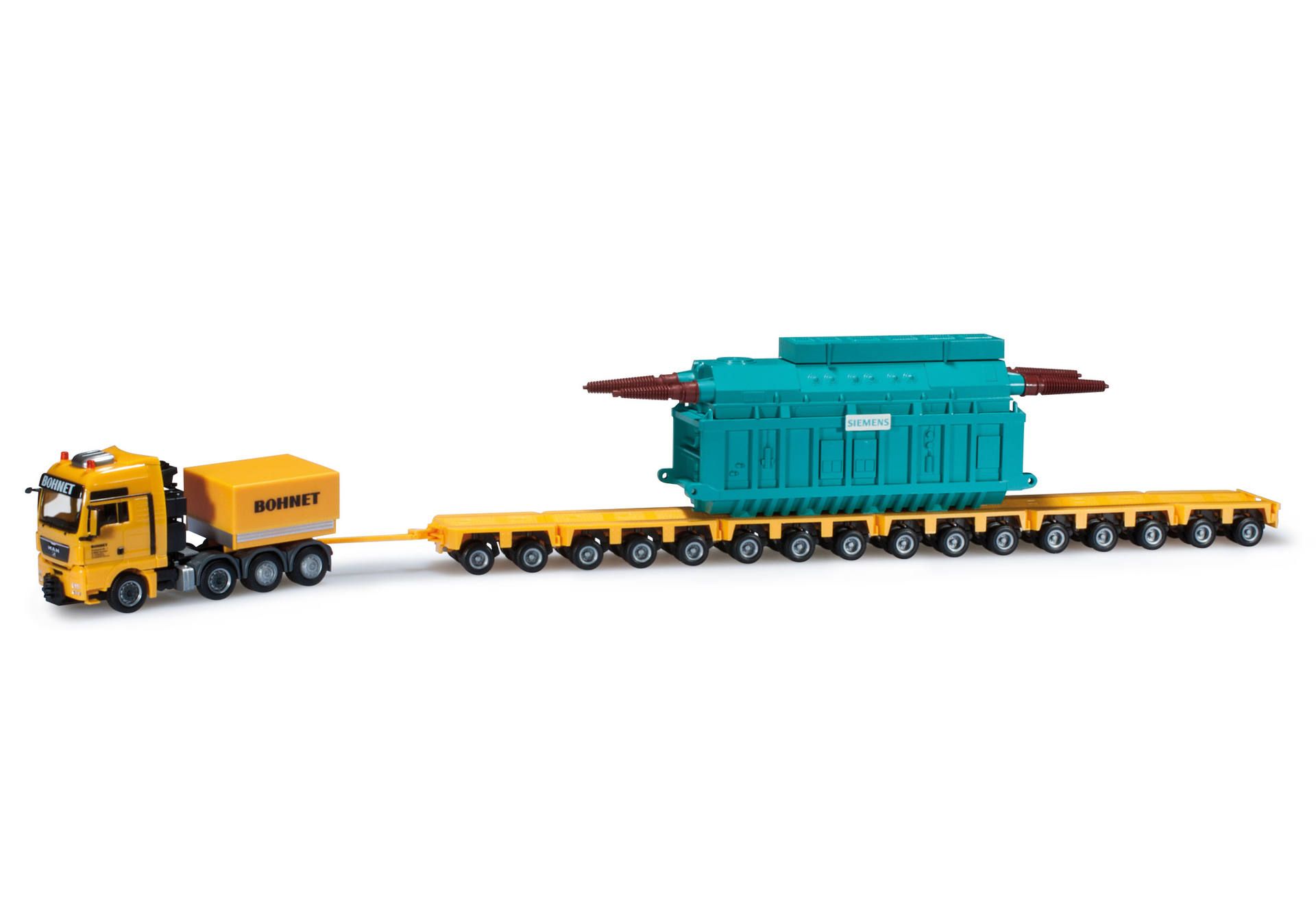 Miniature MAN TGX XXL 8x4 avec GOLDHOFER BOHNET CONRAD CON70189