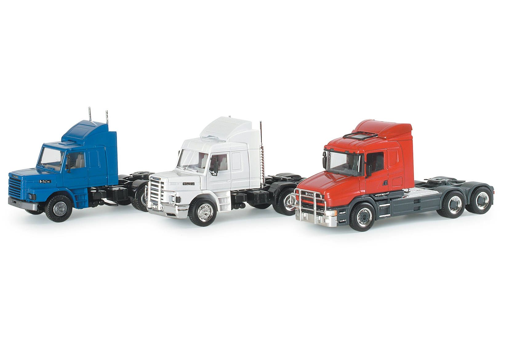 3X HERPA SET Joe Sharp Sattelzug / Zugmaschinen Vitrine 1:87 OVP EUR 139,90 - DE