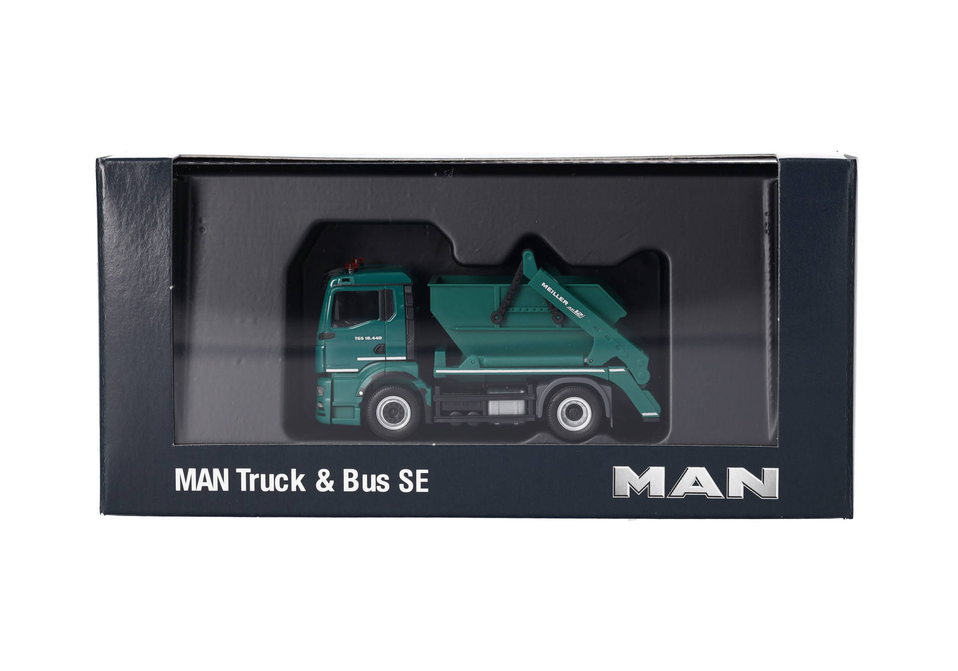 HERPA 013987 MINIKIT Man TGS Nn Skip Chargeuses AK12 2achs Blanc 1:87